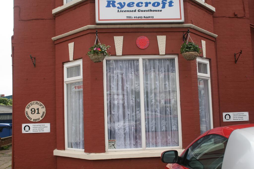 The Ryecroft Great Yarmouth Exterior foto